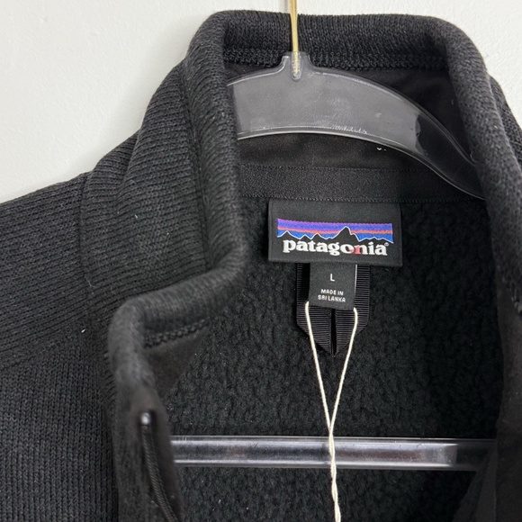 Patagonia Better Sweater Womens Sz L Full Zip Vest Black NWT $119 Gorpcore - Picture 4 of 12